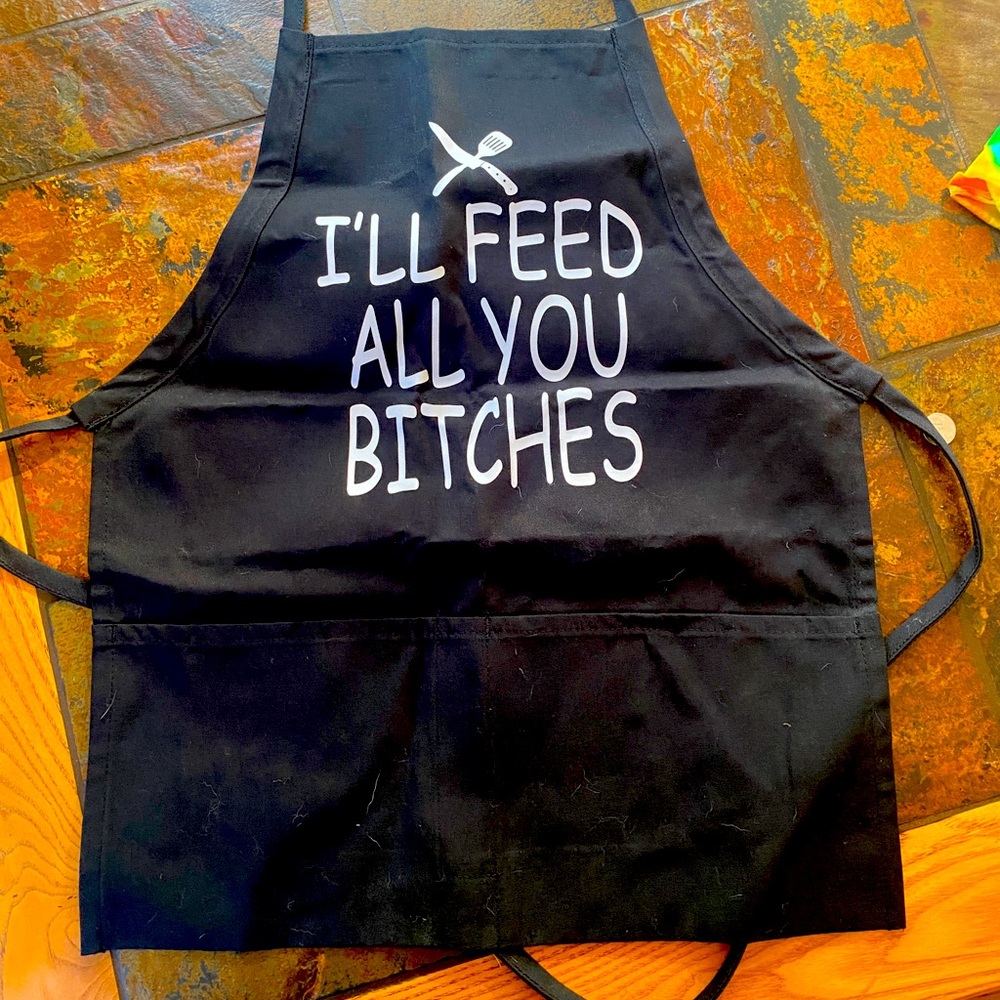Funny kitchen apron! Perfect for grilling!